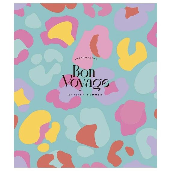 Зошит учнівський "Bon Voyage" 012-3206K-5 в клітинку, 12 аркушів