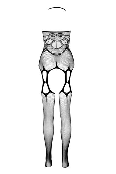 Бодистокинг-комбинезон Passion ECO BS002, Черный, One Size, ONE SIZE | Зображення 6
