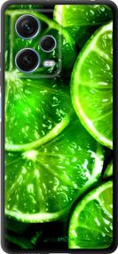 Чохол на Xiaomi Redmi Note 12 Pro+ 5G Зелені часточки лимона "852b-3612-2448"