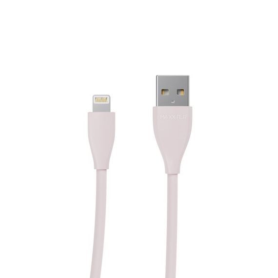 Кабель Maxxter UB-L-USB-01GP, USB 2.0 А-тато/Lightning, 1.0 м.