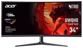 Монiтор 34" Acer XZ340CURX0bmiiphx (UM.CX0EE.013) Black