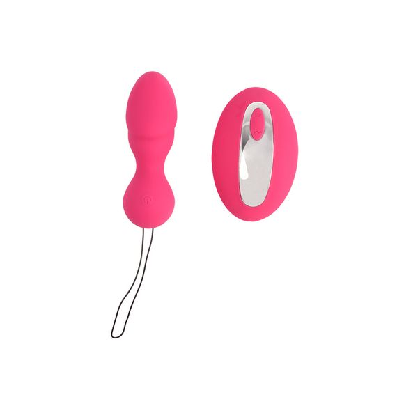 Віброяйце з пультом керування Chisa M-Mello Dual Play Dong Bullet, рожеве Sex Aura | Зображення 1