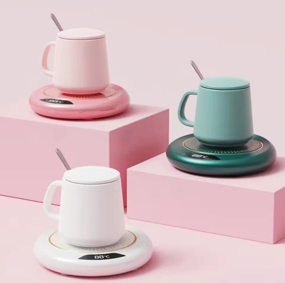 USB-підігрівач для чашки з 3 режимами температури, термостатом | Зображення 8