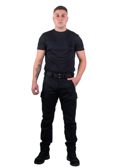 Тактичні штани SMILO cargo canvas black M | Зображення 1