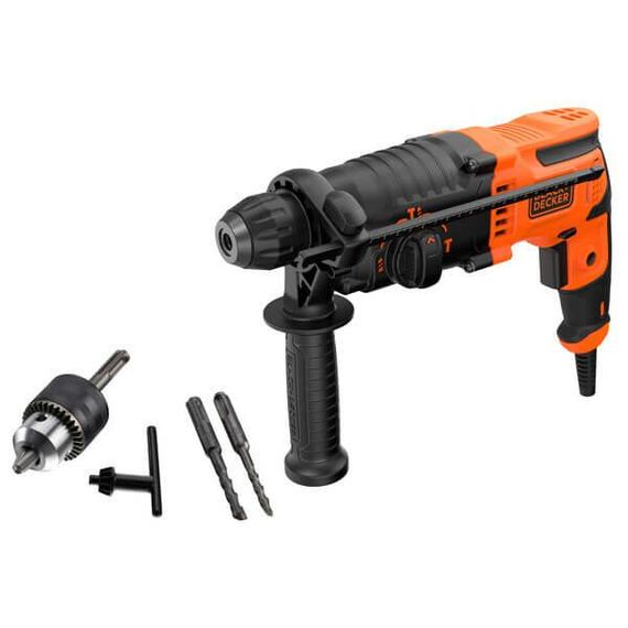 Перфоратор мережевий SDS-Plus BLACK+DECKER BEHS01 | Зображення 5