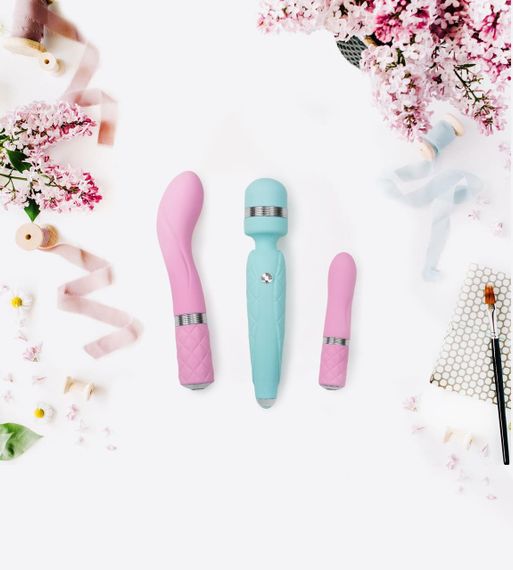 Розкішний вібратор Pillow Talk - Sassy Teal з кристалом Сваровські для точки G, подарункова упаковка sexstyle | Зображення 14