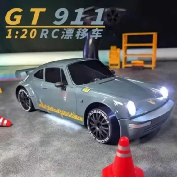 Машинка на радіоуправлінні Porsche GT 911 Rock Gray 1:20 Сірий