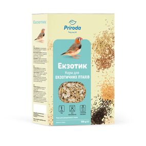 Корм Природа Екзотик для екзотичних птахів 500 г