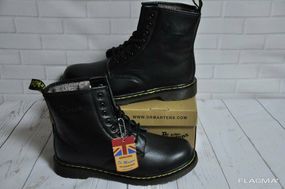 Ботинки с мехом Dr.Martens 1460 (Black) Размер 41 42 43 44 45