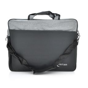 Сумка для ноутбука Ritar 17 "джинсова тканина,Black-gray Q65