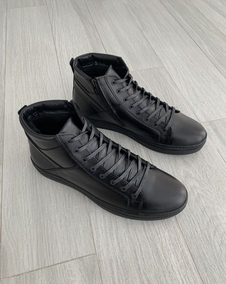 Кожаные ботинки на шнурке большого размера 46 47 49 размер | Зображення 2