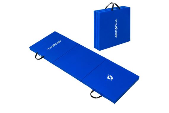 Матрац гімнастичний THUNDER MG-01, 180 х 60 х 4 см, синій (MG-01-BLUE) | Зображення 4