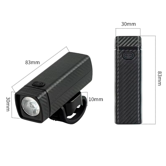 Велофонарь CYGM-256-LED, 50LUM, водонепроницаемый, аккумулятор, ЗУ Type-C | Зображення 1