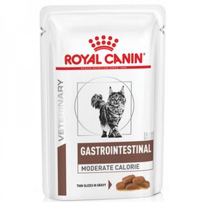 Корм Royal Canin Gastrointestinal Moderate Calorie Feline Pouches вологий для котів із захворюваннями ШКТ 85 гр