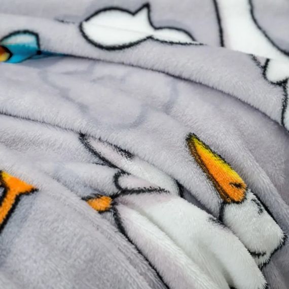 Плед фліс Веселі приятелі 150x200 см Love You | Зображення 5