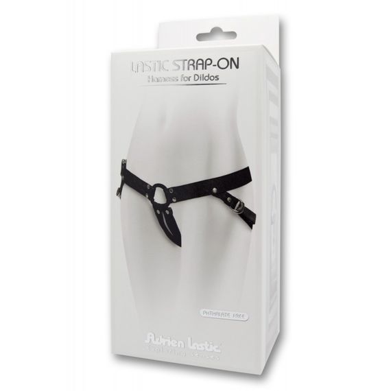 Трусики для страпона Adrien Lastic Strap-ON Harness черные sexstyle | Зображення 3