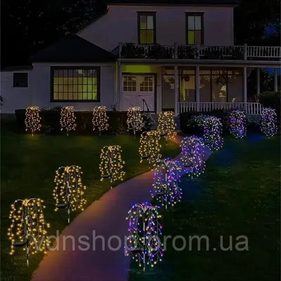 Садовий світильник "Іва" на сонячній батареї, комплект із 2х штук (SFK-46) | Зображення 4