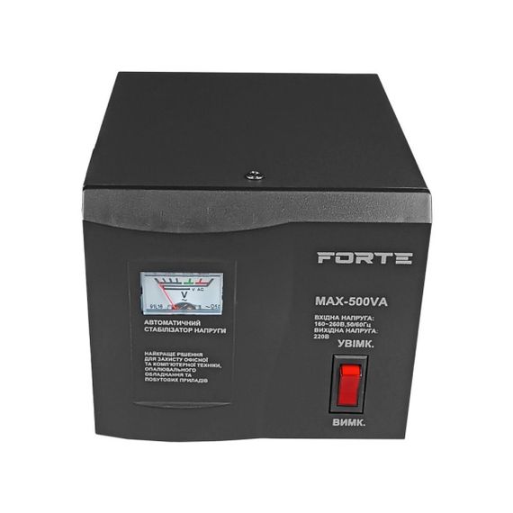 Forte MAX-500VA Стабілізатор напруги | Зображення 1