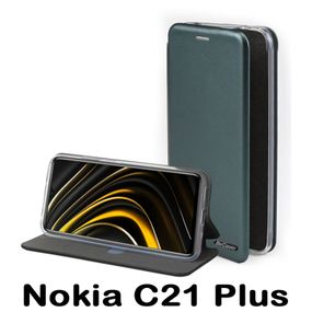 Чехол для мобильного телефона BeCover Exclusive Nokia C21 Plus Dark Green (707919)