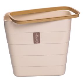 Відро для сміття на дверцята 6 (л) відро для сміття пластикове навісне Бежевий HP-45-18BE