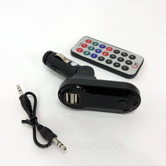 Fm модулятор для автомобиля, Устройство для передачи аудио в авто, Fm-модулятор хороший звук BW-12 | Зображення 6