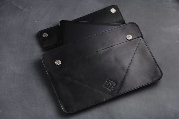 Шкіряний чохол з підставкою Skin and Skin iPad 10.5 Чорний (LC07BL-10-U) | Зображення 2