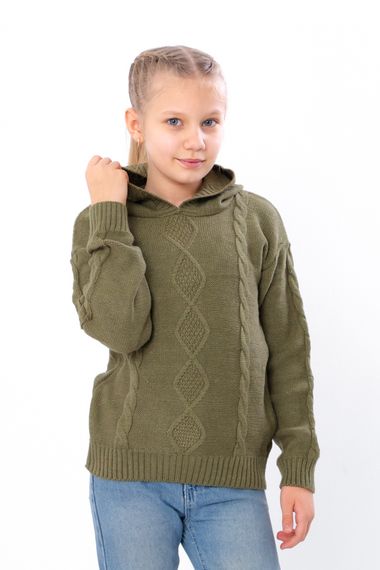 Джемпер для дівчинки (підлітковий) Носи своє 116 Зелений (p-16020-184331)