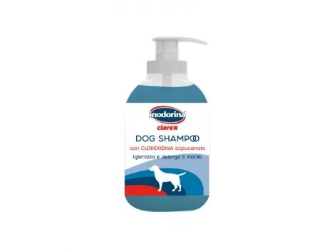 Шампунь із хлоргексидином для собак всіх порід Inodorina Clorex Dog Clorexidina, 300 мл