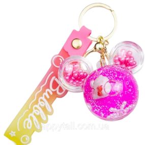 Дитячий брелок Hello Kitty Mouse 4×4.5 (см) для ключів, на сумку і рюкзак HP-55-33MOUS