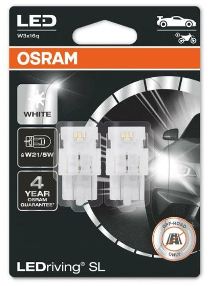7515DWP-2BL OSRAM Лампа W21/5W 12V 1,7W W3X16Q LEDrivin SL