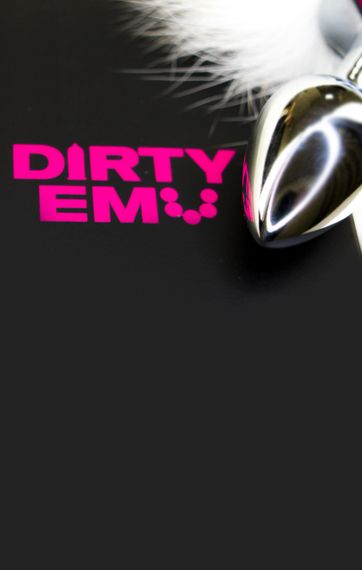 Анальна пробка-хвостик S з натурального хутра WHITE AND GREY колір біло-сірий sexstyle | Зображення 1