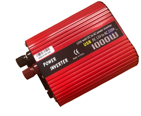 Преобразователь постоянного тока Wimpex 1000W инвертор для автомобиля 12В-220В | Зображення 2
