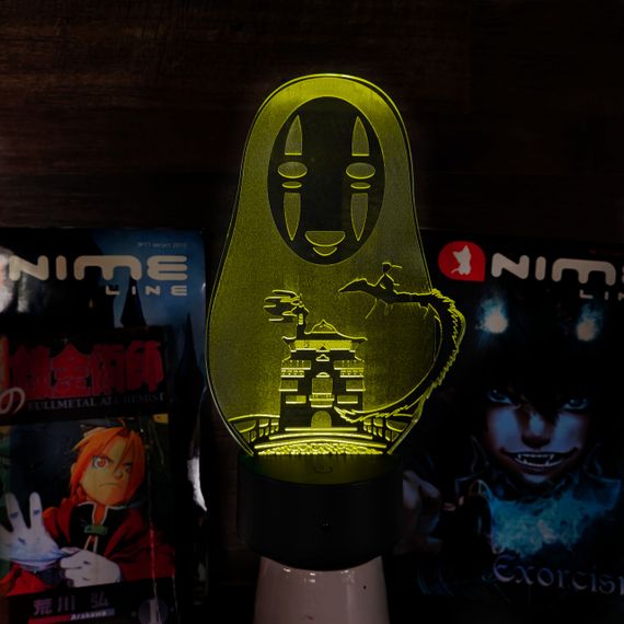 Акриловый светильник-ночник Формен Spirited Away желтый tty-n001790