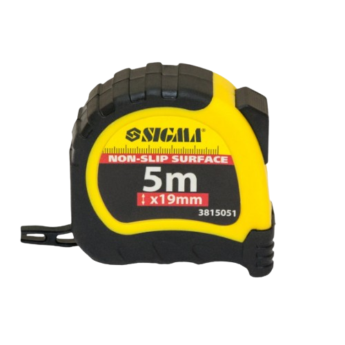 Рулетка 5м*19мм Shiftlock SIGMA | Зображення 1