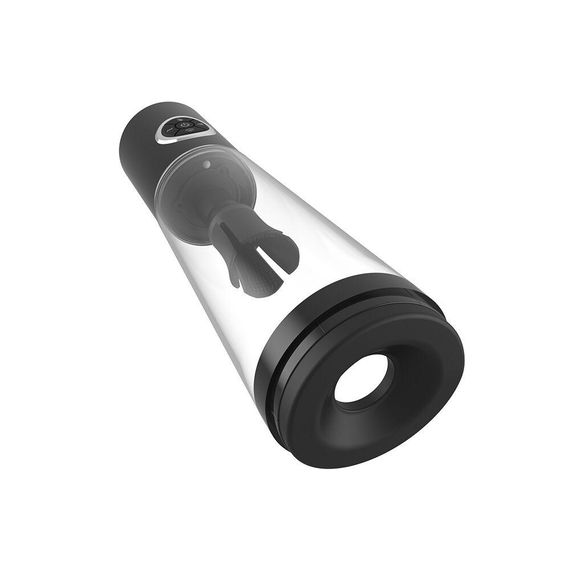 Автоматична вакуумна помпа Men Powerup Luxury Pump з вібромасажем Sex Aura | Зображення 4