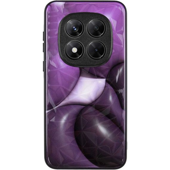 TPU+PC чохол Prisma BubbleGum для Xiaomi Redmi Note 14 Pro 4G 3D Purple | Зображення 1