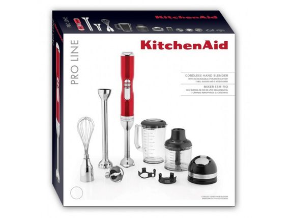 Блендер погружной KitchenAid Artisan 5KHB3581ECA, карамельное яблоко | Зображення 5