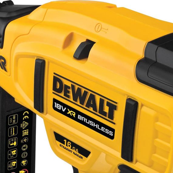 Пістолет цвяхозабивний акумуляторний безщітковий DeWALT DCN662N | Зображення 1