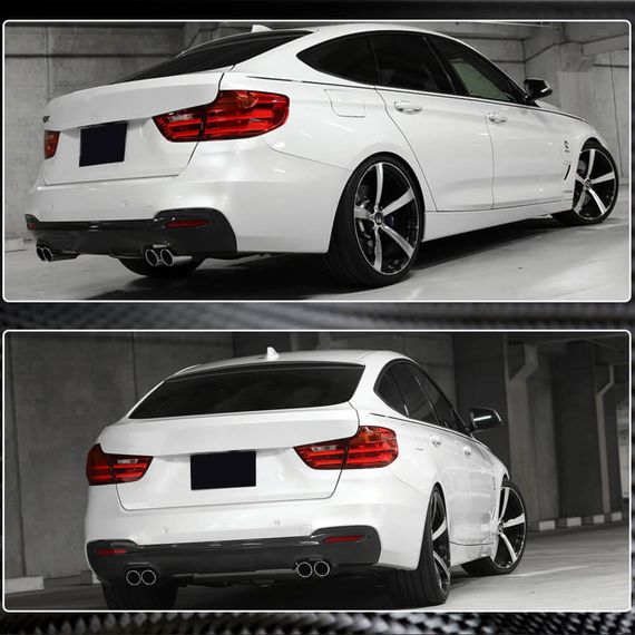 Дифузор заднього бампера V3 (для F34 M-Sport, Карбон) для BMW 3 серія F-30/31/34 2012-2019 рр | Зображення 3