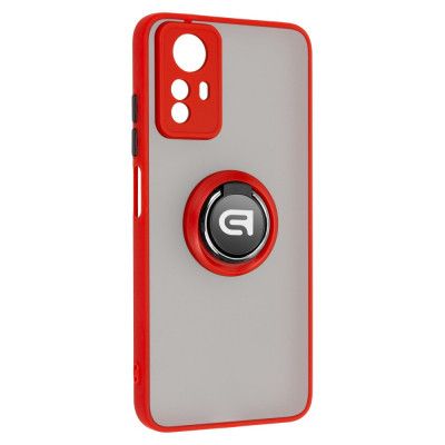 Чехол для мобильного телефона Armorstandart Frosted Matte Ring Xiaomi Redmi Note 12s 4G Red (ARM68901) - Топ