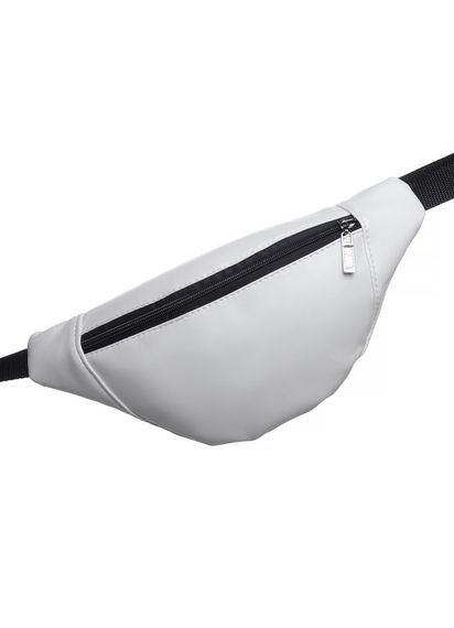 Поясна сумка бананка Sambag Soho BSH білий 33 х 14 см (82111008)