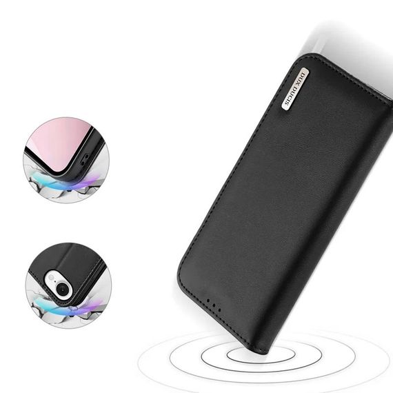 Чохол-книжка Dux Ducis Hivo для Apple iPhone 16e / 17e (6.1") Black | Зображення 6