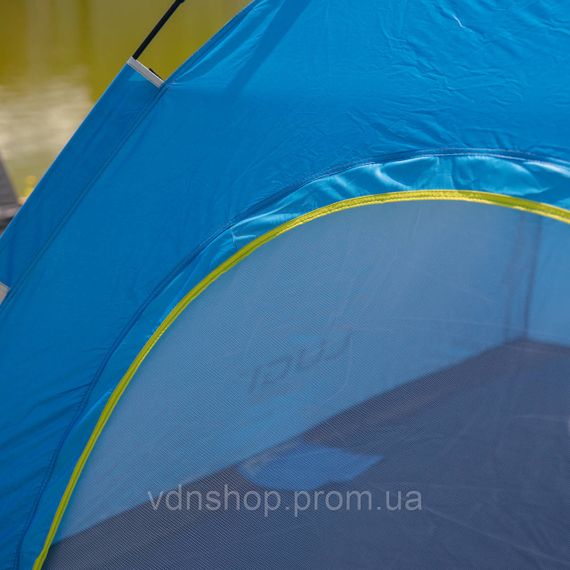 Палатка кемпинговая 2 на 2 метра автоматическая для рыбалки похода туристическая LU-019BL Голубой | Зображення 4
