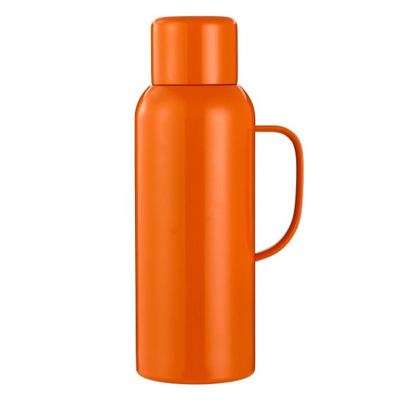 Термос Vacuum с датчиком температуры на 820 мл оранжевый HP-14-55O