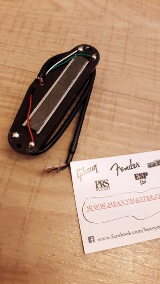 Рельсовий сингл хамбакер датчик для електрогітари Fender Stratocaster Ibanes білий | Зображення 2