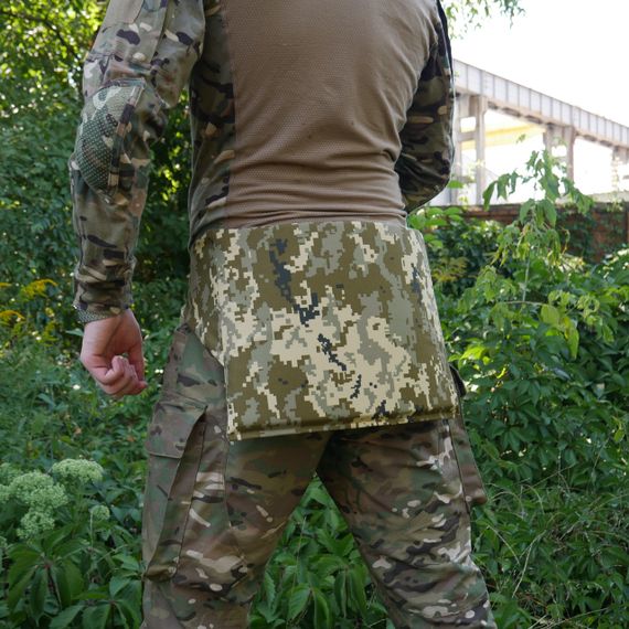 Тактичний каремат-сидушка Kiborg М Оксфорд Піксель | Зображення 5