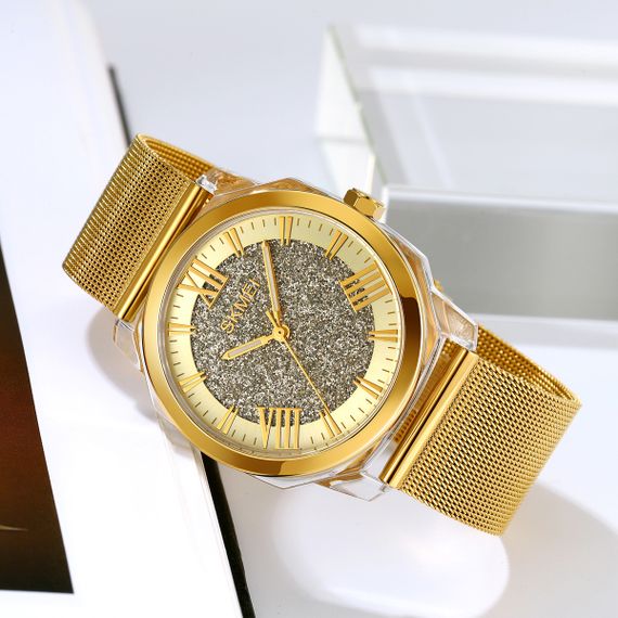 Жіночий годинник Skmei 2278GD Gold | Зображення 5