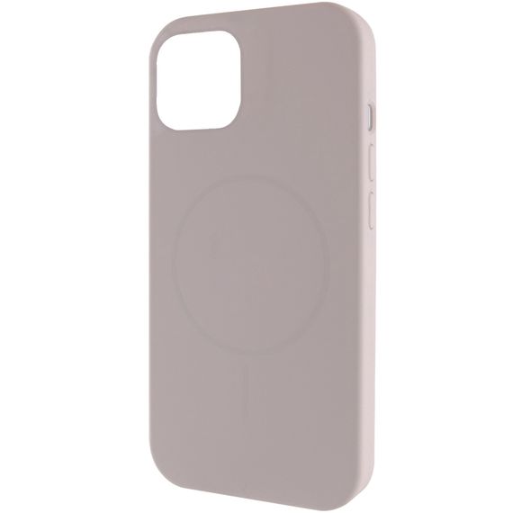 Чохол Silk Full Protective (AA) NO LOGO with Magnetic Fit для Apple iPhone 14 (6.1") Сірий / Lavender