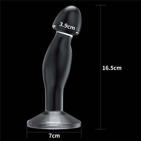 Анальна пробка - Flawless Clear Prostate Plug 6.5" Clear sexstyle | Зображення 4