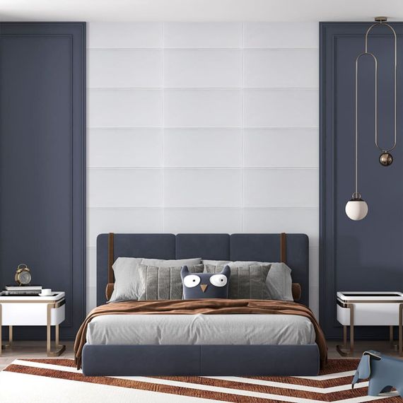 Панель стінова 3D 700х700х5мм Lichi square white (D) SW-00001802 | Зображення 4